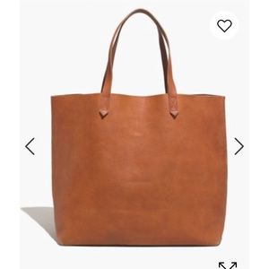 MADEWELL transport tote in English saddle